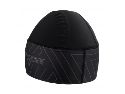 FORCE čapica pod prilbu SPIKE, čierna - L-XL