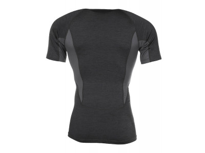 FORCE tričko funkčné  BREEZE krátky rukáv, šedé - 3XL