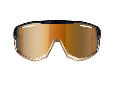 FORCE okuliare ATTIC čierno-zlaté, zlaté zrkadlové sklá