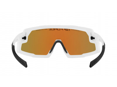 FORCE okuliare GRIP biele, modré revo sklo