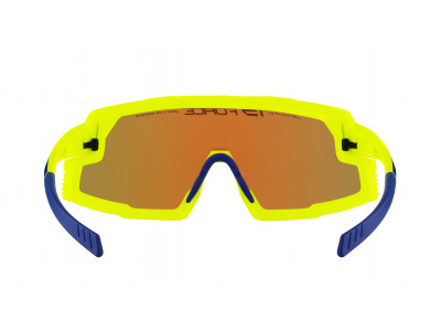 FORCE okuliare GRIP fluo, modré revo sklo