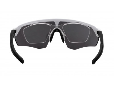 FORCE okuliare ENIGMA bielo-čierne matné, čierne sklo