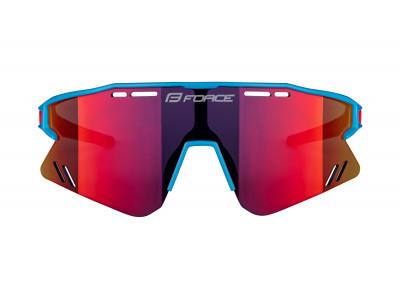 FORCE okuliare SPECTER modro-červené, červené zrkadlové sklo