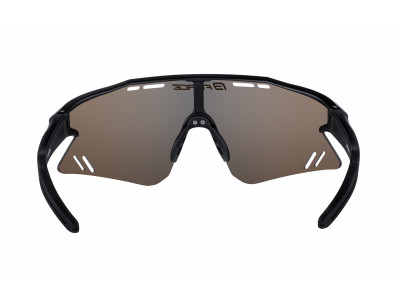 FORCE okuliare SPECTER čierne, fialové zrkadlové sklo
