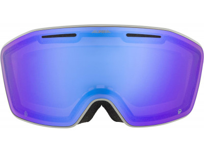 ALPINA Lyžiarske okuliare NENDAZ moon-grey Quatroflex blue