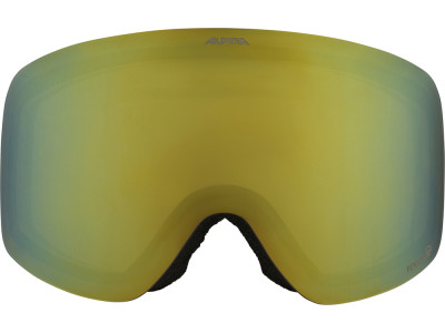ALPINA Lyžiarske okuliare PENKEN  black matt Quatroflex gold