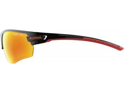 ALPINA Cyklistické okuliare TRI-SCRAY 2.0 HR čierno-červené, vymeniteľné sklá
