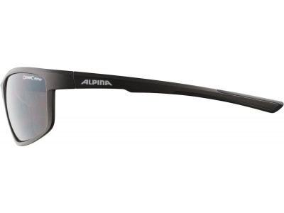 ALPINA Cyklistické okuliare DEFEY titánovo-čierne mat, sklá: hnedé zrkadlové 