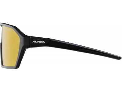ALPINA Cyklistické okuliare RAM HVLM+ čierne mat