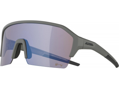 ALPINA Cyklistické okuliare RAM HR Q-Lite V moon-grey
