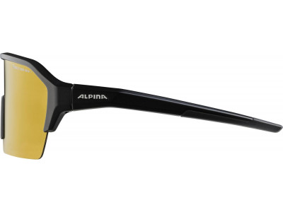 ALPINA Cyklistické okuliare RAM HR HVLM+ čierne mat