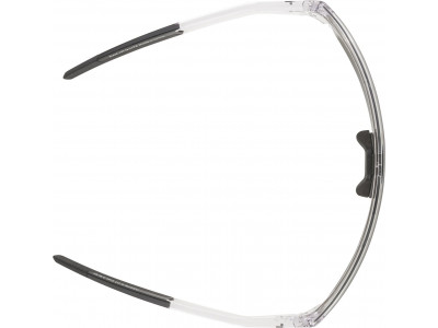 ALPINA Cyklistické okuliare RAM HR Q-Lite transparentné lesklé
