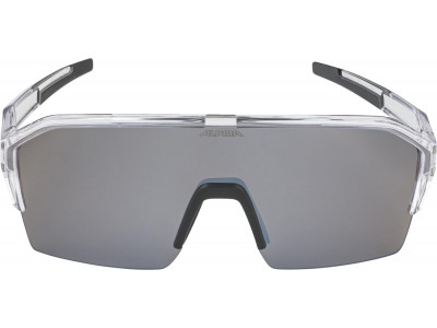 ALPINA Cyklistické okuliare RAM HR Q-Lite transparentné lesklé