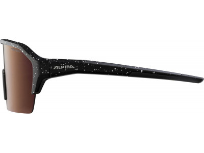 ALPINA Cyklistické okuliare RAM HR HM+ čierna blur