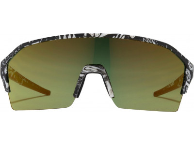 ALPINA Cyklistické okuliare RAM HR Q-Lite blackbird mat