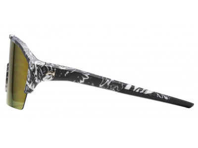 ALPINA Cyklistické okuliare RAM HR Q-Lite blackbird mat
