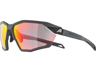 ALPINA Cyklistické okuliare TWIST SIX QV midnight-grey