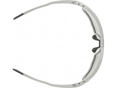 ALPINA Cyklistické okuliare TWIST SIX V(M) smoke-grey mat, mirror