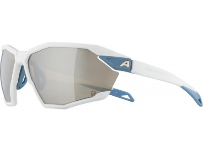 ALPINA Cyklistické okuliare TWIST SIX Q biele matné