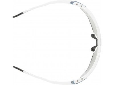 ALPINA Cyklistické okuliare TWIST SIX HR V(M) biele matné, mirror