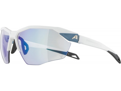 ALPINA Cyklistické okuliare TWIST SIX HR V(M) biele matné, mirror