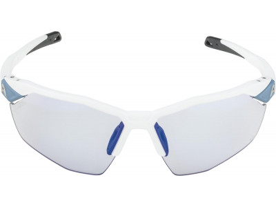 ALPINA Cyklistické okuliare TWIST SIX HR V(M) biele matné, mirror