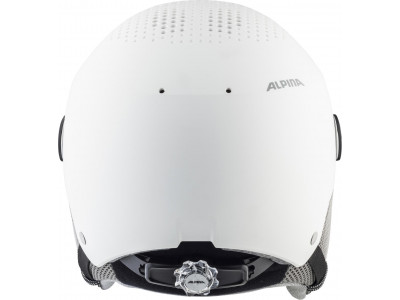 ALPINA Lyžiarska prilba ARBER VISOR biela mat