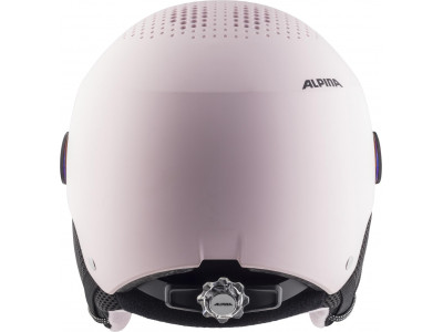 ALPINA Juniorská lyžiarska prilba ZUPO VISOR Q-LITE rose matt