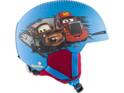 ALPINA Detská lyžiarska prilba ZUPO DISNEY Cars set s okuliarmi 