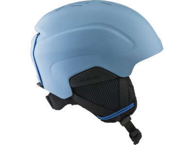 ALPINA Detská lyžiarska prilba PIZI smoke-blue matt - Veľkosť S (46-51 cm)