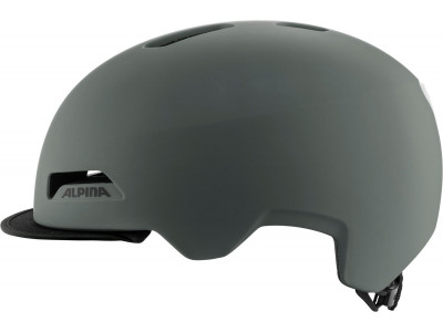 ALPINA Cyklistická prilba Brooklyn coffee-grey mat