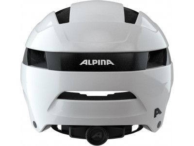 ALPINA Cyklistická prilba SOHO biela lesklá