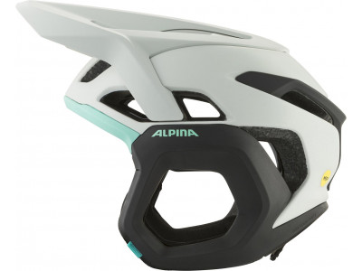 ALPINA Cyklistická enduro prilba ROOT MIPS dymovo šedá - tyrkysová