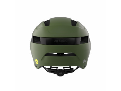 ALPINA Cyklistická prilba BLOOM VISOR MIPS olivová matná