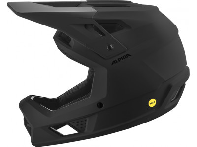 ALPINA Cyklistická enduro prilba PIKES MIPS black matt - 52-55cm