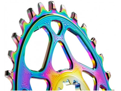 absoluteBLACK SRAM Oval Boost 148 rainbow - 30T rainbow