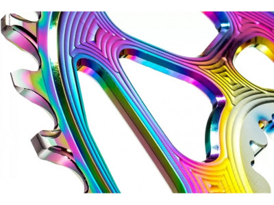 absoluteBLACK SRAM Oval Boost 148 rainbow - 30T rainbow