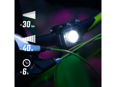 Sigma svetlo predné + zadné AURA Micro set StVZO