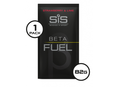 SiS Beta Fuel 80 prášok 82g (powder) - jahoda & limetka