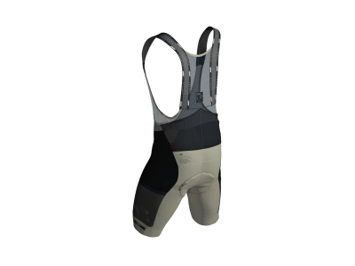 LEATT cyklistické kraťase Bib MTB Endurance 5.0 Cargo, L/US34/EU52, Stone Grey (SAMPLE)