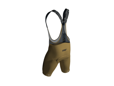 LEATT cyklistické kraťase Bib MTB Endurance 6.0, L/US34/EU52, Brass Brown (SAMPLE)