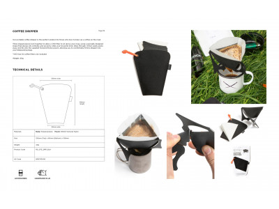 Restrap Coffee Dripper kávový prekvapkávač, čierna - Restrap Coffee Dripper kávový prekvapkávač, čierna