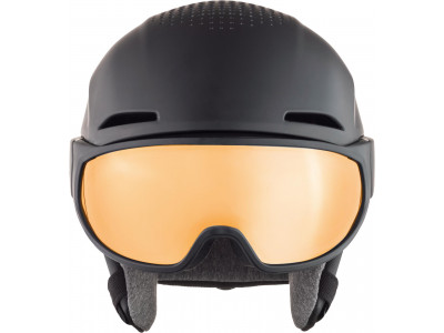 ALPINA Lyžiarska prilba ALTO Q-LITE black matt/gold