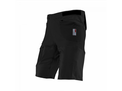 Leatt krátke cyklo nohavice MTB AllMtn 3.0, pánske, black - S