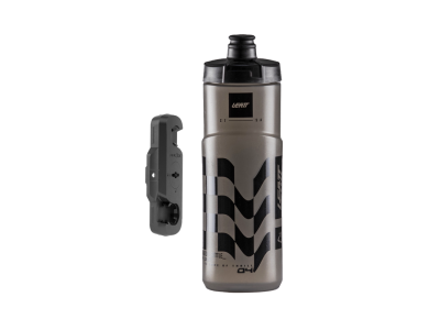 LEATT fľaša DuoValve 600ml Fidlock , Smoke - s držiakom Fidlock