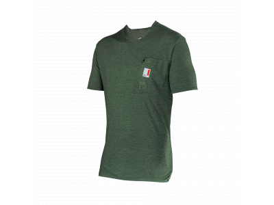 Leatt dres s krátkym rukávom MTB AllMtn 2.0, pánsky, spinach - S