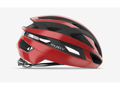 RUDY PROJECT cyklistická prilba REBEL , CARBON RED COMET SHINY - S-M / 55-58 / 21,7