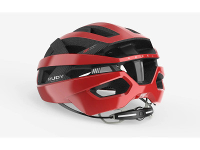 RUDY PROJECT cyklistická prilba REBEL , CARBON RED COMET SHINY - S-M / 55-58 / 21,7