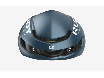 RUDY PROJECT cyklistická prilba NYTRON , BLUE AVIO/APPLE GREEN METAL MATTE - S-M / 55-58 / 21,7