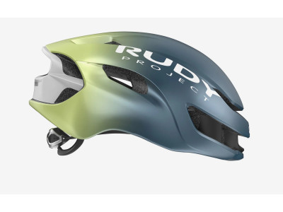 RUDY PROJECT cyklistická prilba NYTRON , BLUE AVIO/APPLE GREEN METAL MATTE - S-M / 55-58 / 21,7